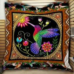 Hummingbird Clm1410051 Quilt Blanket and Home Decor