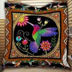 Hummingbird Dtc2410198 Quilt Blanket and Home Decor