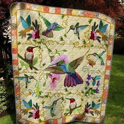 Hummingbird Dtc2410202 Quilt Blanket and Home Decor