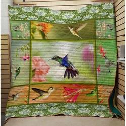 Hummingbird Fly To The Sky Sc Quilt Derqfe and Home Decor