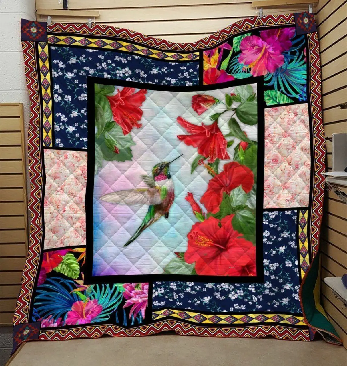 Hummingbird G Quilt Jc and Home Decor