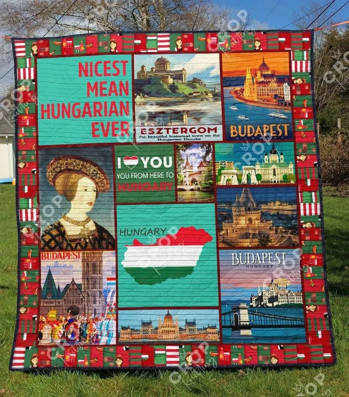 Hungary Tu260639 Tbg Quilt Blanket and Home Decor