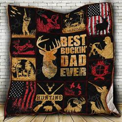 Hungting Dad Cl19100425Mdq Quilt Blanket and Home Decor