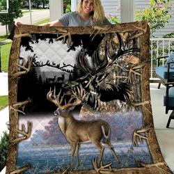 Huntaholic Like Quilt Blanket and Home Decor