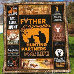 Hunting 2 Blanket Th1307 Quilt and Home Decor