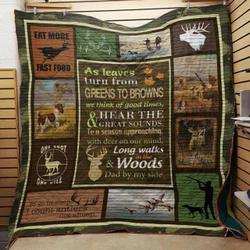Hunting Cla1610720Q Quilt Blanket and Home Decor