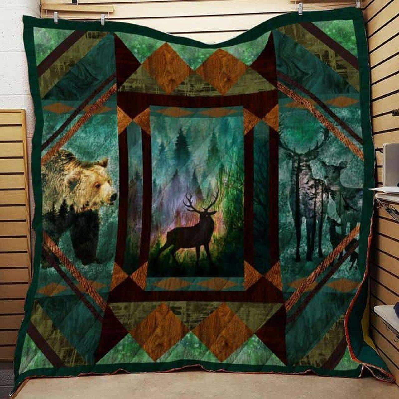 Hunting Cla1610727Q Quilt Blanket and Home Decor