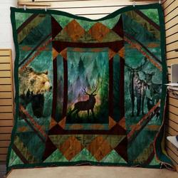 Hunting Cla1610727Q Quilt Blanket and Home Decor