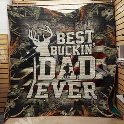 Hunting Dad Quilt Blanket Dhc1102322Td and Home Decor