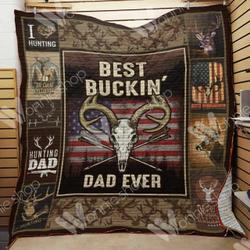 Hunting Dad Quilt Blanket Dhc1102416Td and Home Decor
