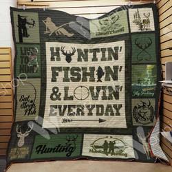 Hunting Quilt Blanket Dhc1102134Td and Home Decor