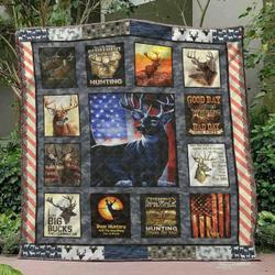 Hunting Quilt Blanket Ver 29  Quilt and Home Decor