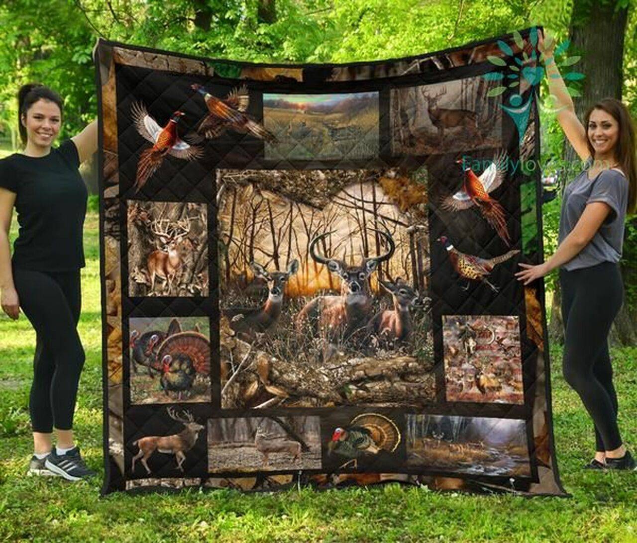 Hunting Quilts Blanket Dhc090120741Td and Home Decor
