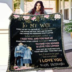 Husband To Wife I Had You And You Had Me Quilt Blanket Dhc040120155Td and Home Decor