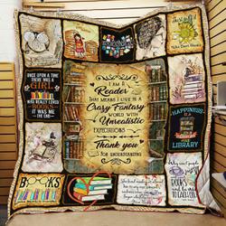 I Am A Reader Quilt Hn050811  Quilt and Home Decor