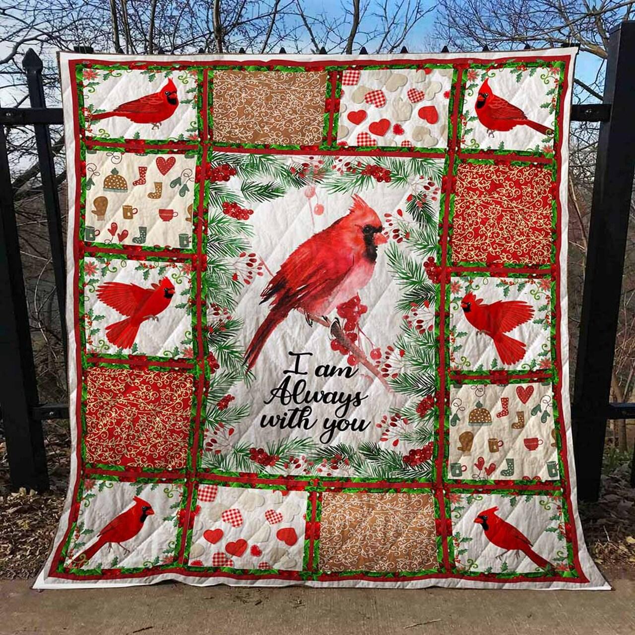 I Am Always With You Quilt and Home Decor