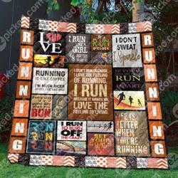 I Dont Sweat I Sparkle Quilt Blanket Yld9  Quilt and Home Decor