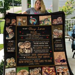 I Found The One Whom My Soul Loves Up Customized Quilt Bt and Home Decor