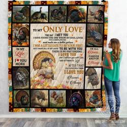 I Have Found The One Whom My Soul Loves Turkey Bt Quilt and Home Decor