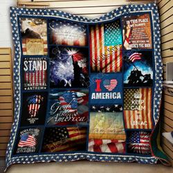 I Love America Quilt Gap and Home Decor