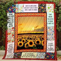 I Love Gardening - Quilt and Home Decor