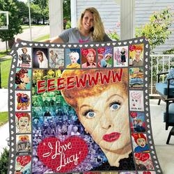 I Love Lucy Quilt Blanket Ver 3 and Home Decor