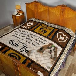 I Love My Shih Tzu Quilt Tabe Bubl and Home Decor