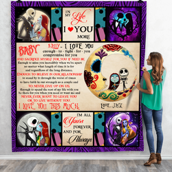 I Love You Enough To Fight For You Nightmare Personalized Quilt Bt and Home Decor