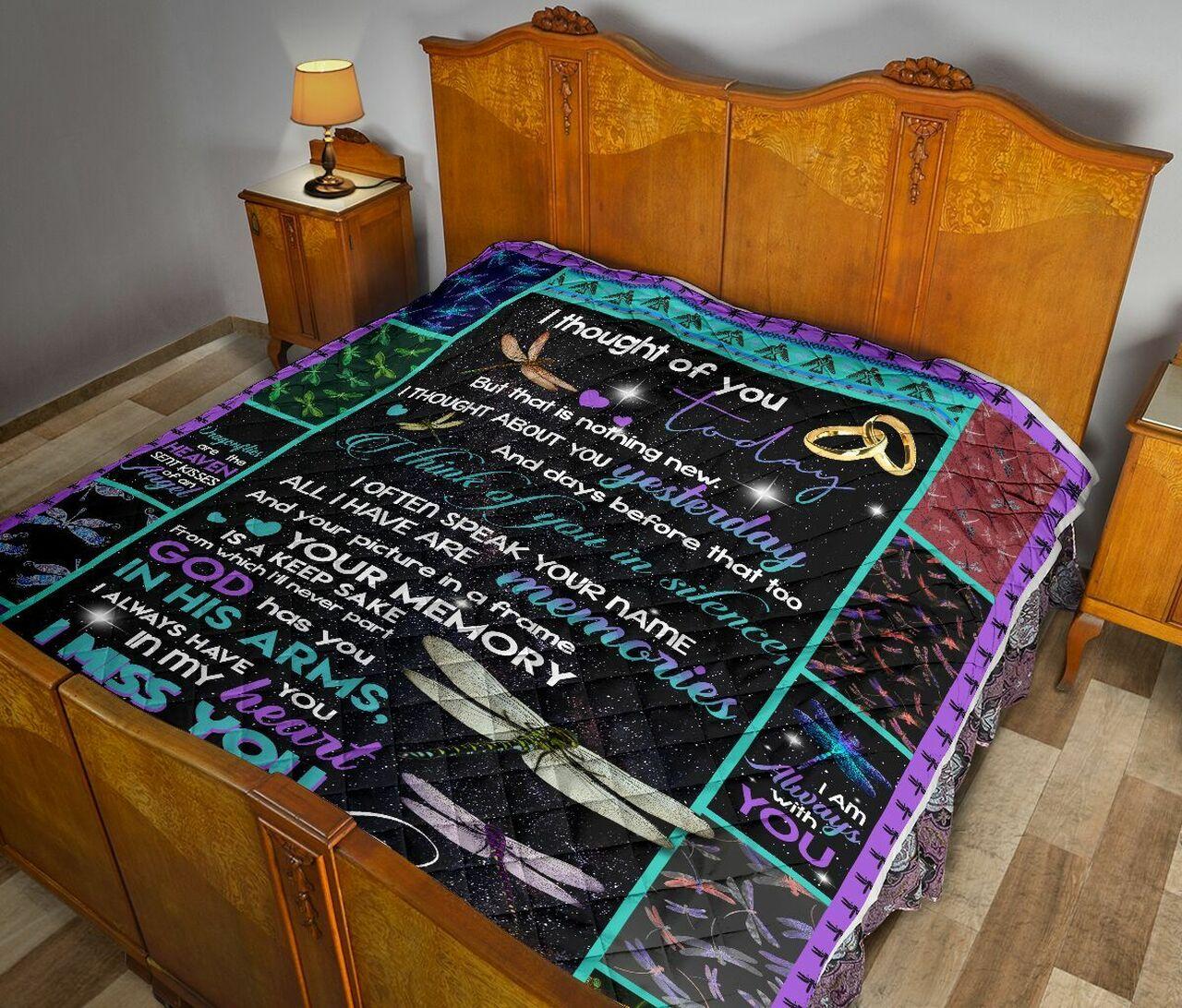 I Thought Of You Today Quilt Blanket Dhc0201991Dd and Home Decor