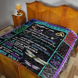 I Thought Of You Today Quilt Blanket Dhc0201991Dd and Home Decor