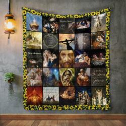 I Want A Christmas That Whispers Jesus Quilt Blanket and Home Decor