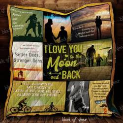 I Will Always Be My Daddy Little Boy Cl22100288Mdq Quilt Blanket and Home Decor