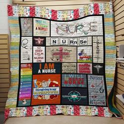I Will Be Beast The Nurse Quilt and Home Decor