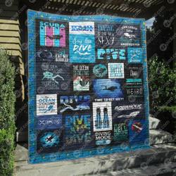 I Work Well Under Pressure Quilt Blanket Hp47  Quilt and Home Decor