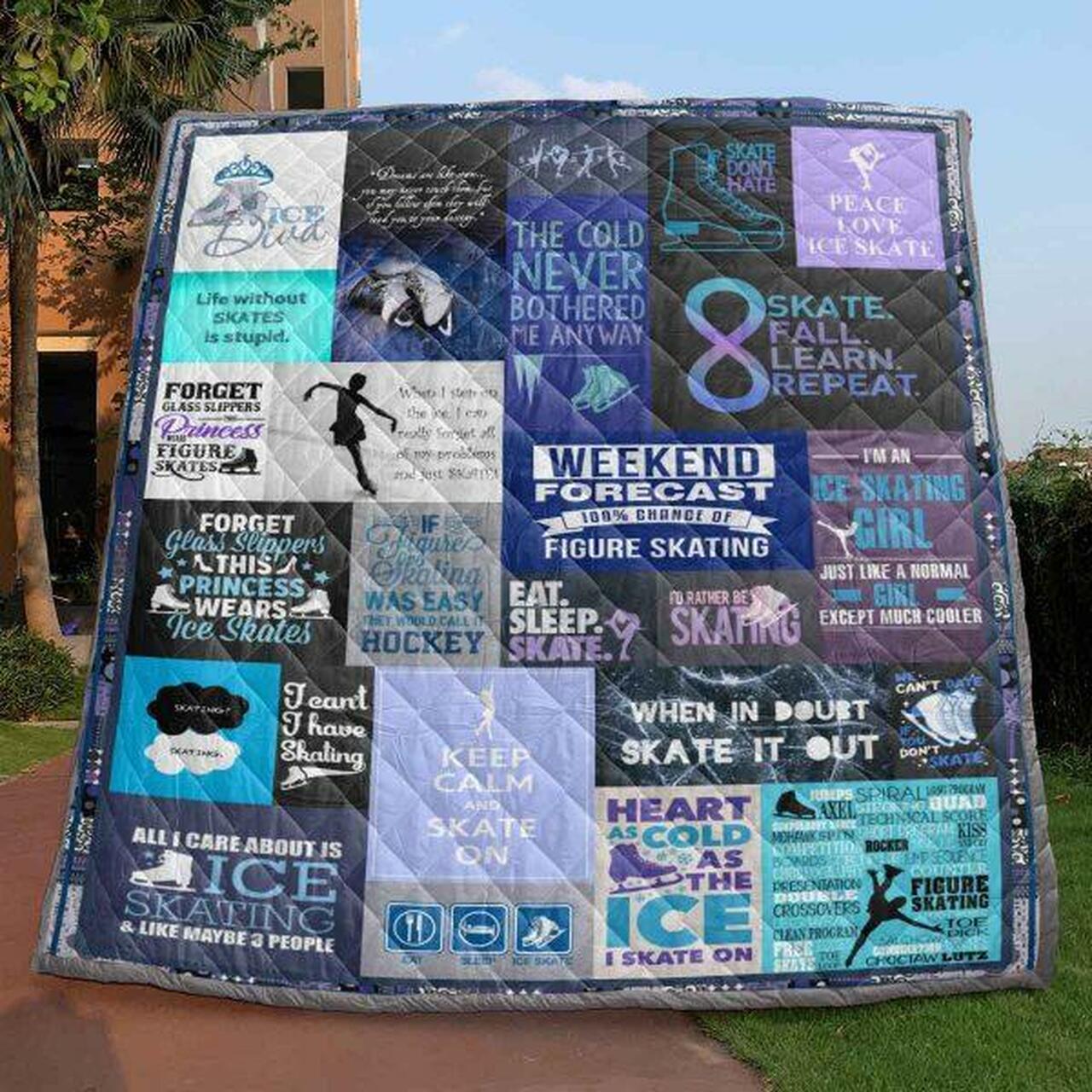 Ice Dive Quilt Blanket Hn57 Quilt and Home Decor