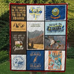 Idaho Cl14100264Mdq Quilt Blanket and Home Decor