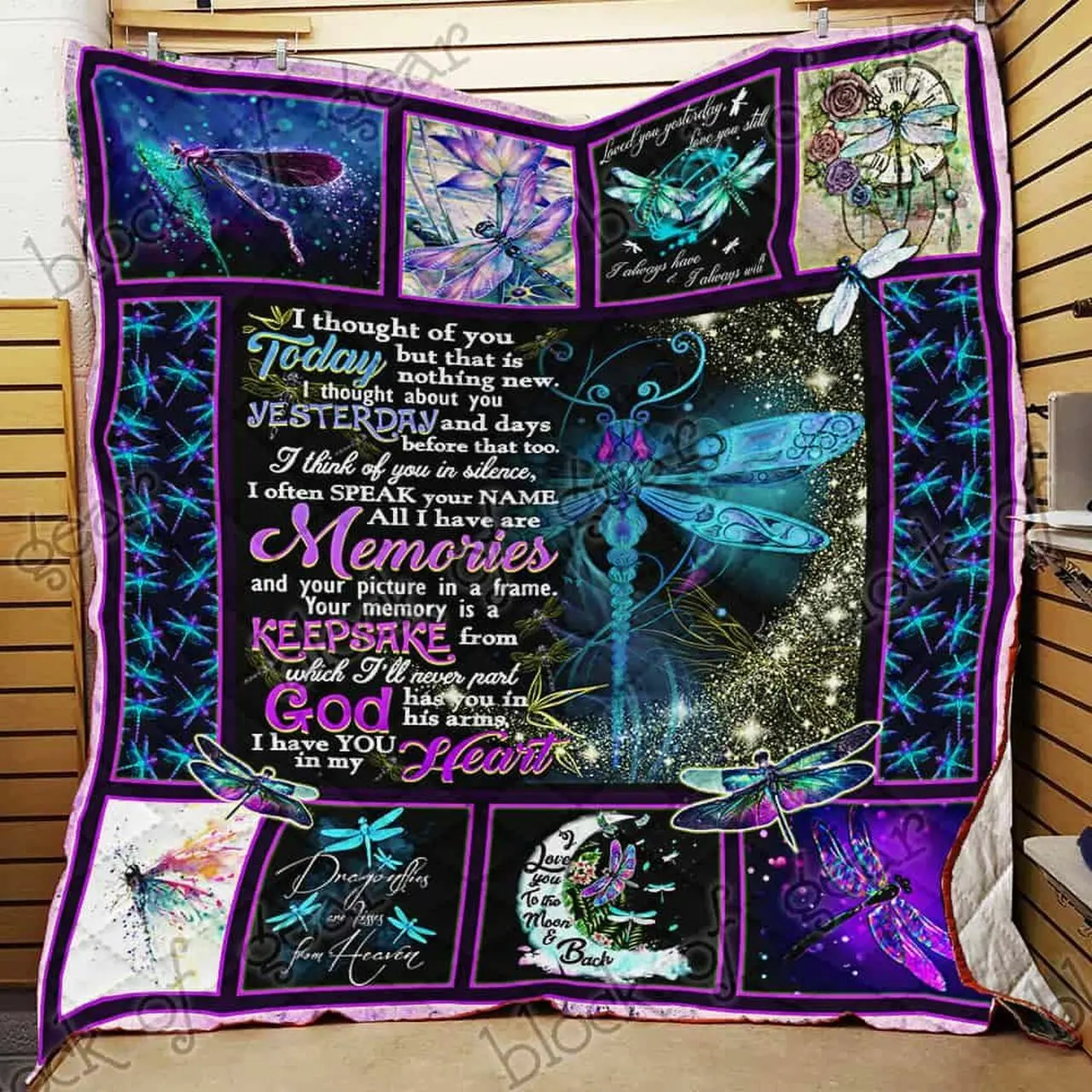 I’Ll Always Have You In My Heart Quilt and Home Decor