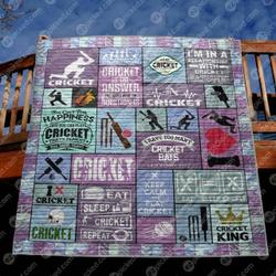 In A Relationship With Cricket Cld150684 Quilt Blanket and Home Decor