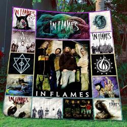 In Flames Blanket Th1507 Quilt and Home Decor
