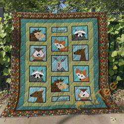In Forest Blanket TH2906 Quilt and Home Decor