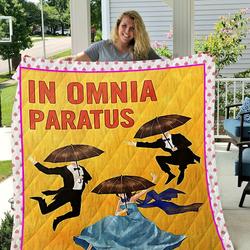 In Omnia Paratus  Gilmore Girls Quilt D1    and Home Decor