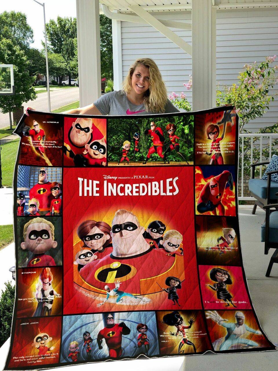 Incredibles Quilt Blanket and Home Decor