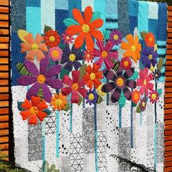Indah Blossoms Clp260622 Quilt Blanket and Home Decor