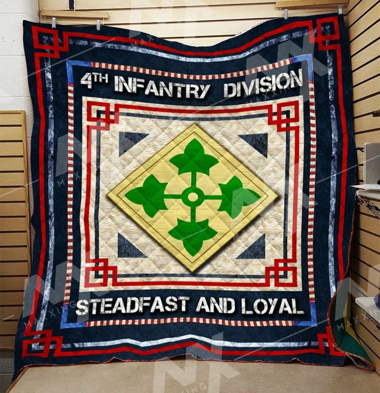 Infantry Division Quilt Blanket Dhc0910105Vt and Home Decor