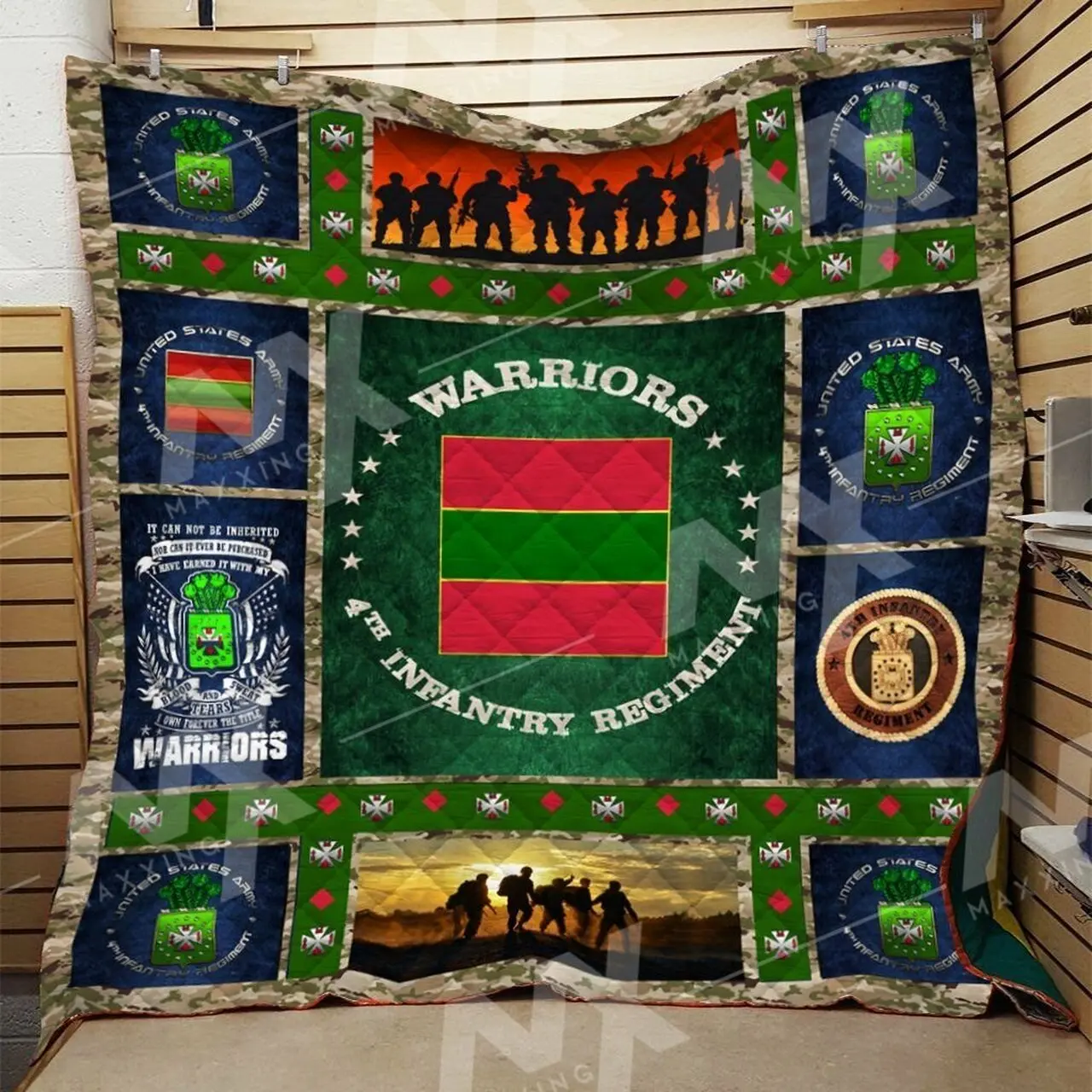 Infantry Division Quilt Blanket Dhc0910176Vt and Home Decor