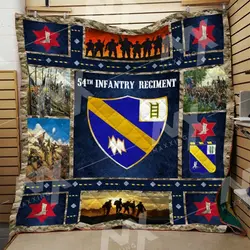 Infantry Division Quilt Blanket Dhc0910179Vt and Home Decor