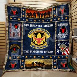 Infantry Division Quilt Blanket Dhc0910203Vt and Home Decor