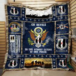 Infantry Division Quilt Blanket Dhc0910221Vt and Home Decor