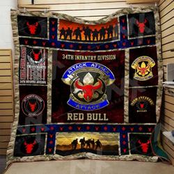 Infantry Division Quilt Blanket Dhc0910274Vt and Home Decor