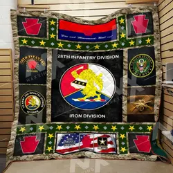 Infantry Division Quilt Blanket Dhc0910297Vt and Home Decor